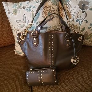 Michael Kors purse and wallet